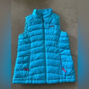 Patagonia Bright Blue Puffer Vest